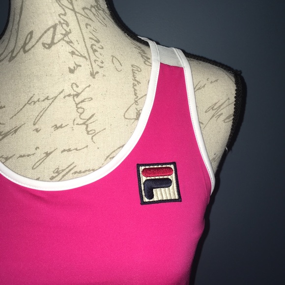 NWOT Fila Sweetspot Mesh Back Tennis Tank Pink S - Picture 7 of 14